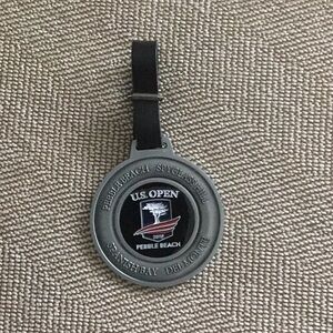 Pebble Beach 2019 US Open metal bag tag